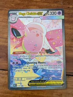Pokemon Perfect Order Mega Clefable Ex 119/088 Special Illustration Rare NM/M - Image 1