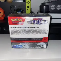 Pokemon SV Stellar Crown Booster Box Factory Sealed - Image 3