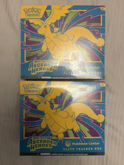 2X Ascended Heroes Pokemon Center ETB Elite Trainer Box Factory Sealed MINT - Image 1