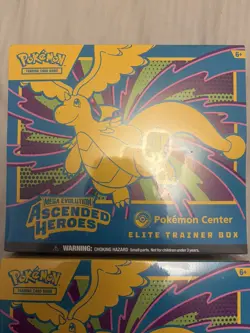 2X Ascended Heroes Pokemon Center ETB Elite Trainer Box Factory Sealed MINT - Image 2
