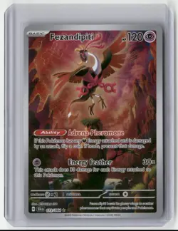 2024 Pokemon Shrouded Fates Illustration Rare Fezandipiti #73/64 - Image 1