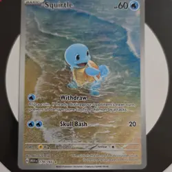 Pokemon Squirtle Illustration Rare 170/165 Sv: Scarlet & Violet 151 Holo - Image 1