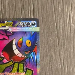 Pokemon Mega Gengar EX 269/217 ASC EN Full Art Holo 350 HP English - Image 3