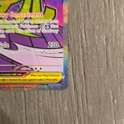 Pokemon Mega Gengar EX 269/217 ASC EN Full Art Holo 350 HP English - Image 5