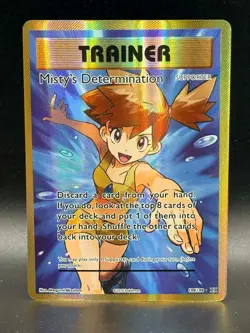 Pokemon Trainer Misty's Determination 108/108 Evolutions Full Art - Image 1