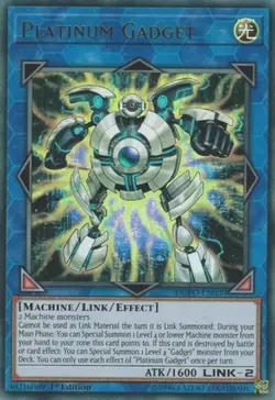 Platinum Gadget - Unlimited Duel Power NM YuGiOh - Image 1