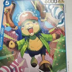 Tony Tony.Chopper OP11-053 UC, One Piece card, Suzume Muraichi Tag Deer Luffy - Image 1