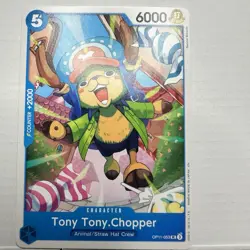 Tony Tony.Chopper OP11-053 UC, One Piece card, Suzume Muraichi Tag Deer Luffy - Image 2