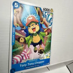 Tony Tony.Chopper OP11-053 UC, One Piece card, Suzume Muraichi Tag Deer Luffy - Image 3