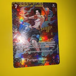 Portgas D Ace SP Alternate Art One Piece Card OP02-013 OP08 English Edition - Image 1