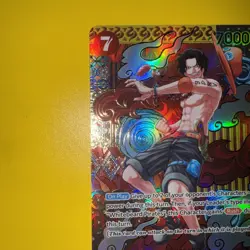 Portgas D Ace SP Alternate Art One Piece Card OP02-013 OP08 English Edition - Image 3