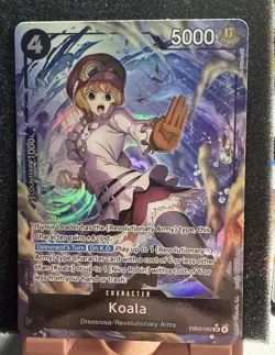 Koala (Alternate Art) EB03-042 Extra Booster: One Piece Heroines Edition Foil - Image 1