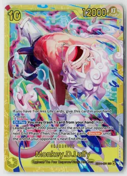 Monkey D. Luffy OP15 EB04-061 SEC ONE PIECE Card Game ENGLISH NM - Image 1