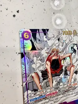 MONKEY D LUFFY MANGA 2025 ONE PIECE EB02 ALTERNATE ART #061 ENGLISH NEAR MINT - Image 2