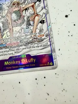 MONKEY D LUFFY MANGA 2025 ONE PIECE EB02 ALTERNATE ART #061 ENGLISH NEAR MINT - Image 4