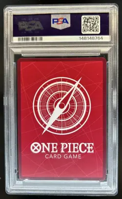 2026 One Piece Azure Sea's Seven Boa Hancock Leader Alt Art #OP14-041 PSA 9 - Image 2