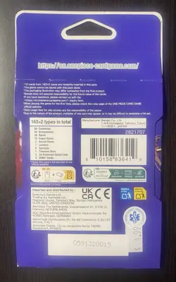 LOT 4 PACKS 🔥One Piece TCG: The Azure Sea's Seven Sleeved Booster OP-14 English - Image 3