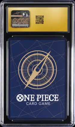 2024 ONE PIECE JAPANESE PROMO X MOS BURGER #P-080 MONKEY D LUFFY CGC 10 PRISTINE - Image 2