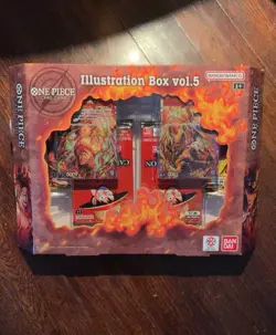 One Piece TCG Illustration Box Vol. 5 New Sealed English Version ERROR BOX - Image 1