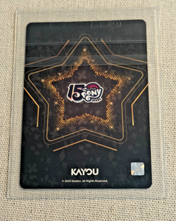 APPLEJACK My Little Pony Kayou Moon Series 8 (15th Anniversary) ZR Card MLP TCG - Image 2