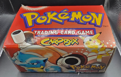 Pokemon TCG WOTC 1999 Base Set Card Box EMPTY Vintage RARE Blastoise Art - Image 1
