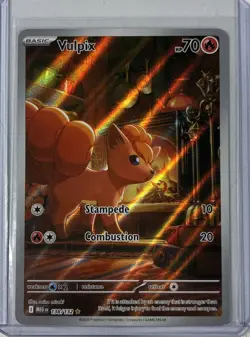 Vulpix Mega Evolution 138/132 Special Illustration Rare Pokemon TCG Card - Image 1