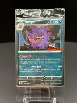 Pokemon Gengar GameStop Promo TCG Card 050/088 English 2026 - New / Sealed - Image 1
