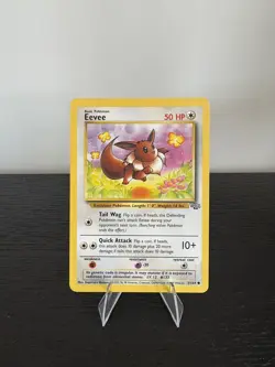 Eevee - Jungle Set - 51/64 - Pokemon Card - MP vintage Pokemon card - Image 1