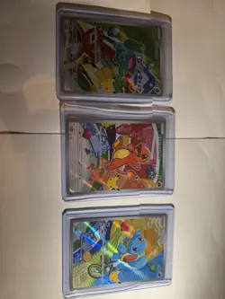 Bulbasaur, Charmander, Squirtle MEP 037 038 039 NM First Partner Promo cards - Image 2