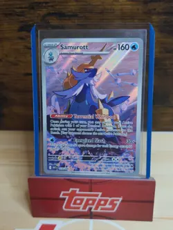 Pokemon TCG Samurott 107/086 White Flare Illustration Rare Holo Card - Image 2