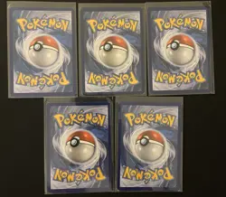 Pokemon Blue Card Lot (5) Cards: Pokemon EX, XY Era Pokemon Cards - Image 2