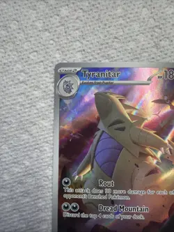 Pokemon TCG Tyranitar Scarlet & Violet Paldea Evolved Card 222/193 - Image 2