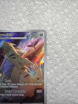 Pokemon TCG Tyranitar Scarlet & Violet Paldea Evolved Card 222/193 - Image 3