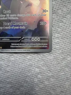 Pokemon TCG Tyranitar Scarlet & Violet Paldea Evolved Card 222/193 - Image 4