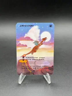 Pokederp Zardichar HOLO - 151 Charizard Fan Art Derpy Card - Image 2