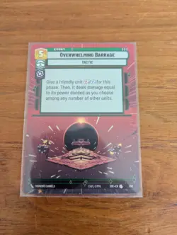 Overwhelming Barrage (Hyperspace) (Star Wars Unlimited) Normal - Image 1