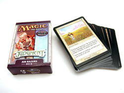 Magic The Gathering Expert Level Air Razers Card Deck Opened - Image 1