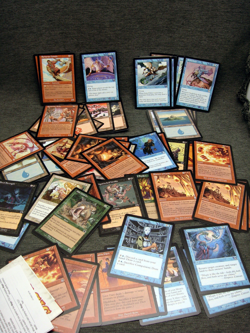 Magic The Gathering Expert Level Air Razers Card Deck Opened - Image 3