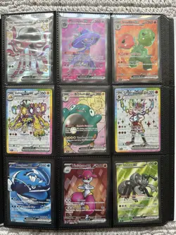 100+ Pokemon TCG Card Binder Lot: GX, SIR, SAR, GOLD, VMAX, V, IR, AR, Promos - Image 2