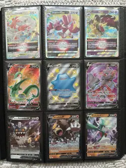 100+ Pokemon TCG Card Binder Lot: GX, SIR, SAR, GOLD, VMAX, V, IR, AR, Promos - Image 4