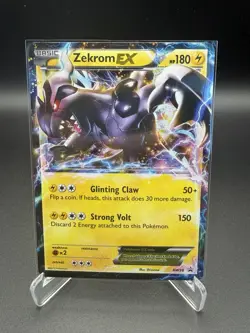 Pokemon Zekrom EX Promo Card BW38 180 HP BW Black Star Promos 2012 TCG - Image 1