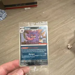 Pokemon Perfect Order Gengar GameStop Promo Holo Stage 2 Card 050/088 - Image 1