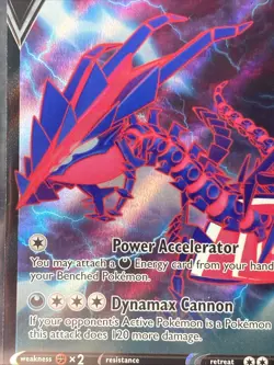 Pokemon TCG Eternatus V Shining Fates Holo Card Swsh064 Promo Card 2020 NM - Image 3