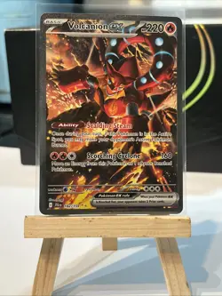 Pokemon TCG Volcanion EX Special Illustration Rare Card 182/159 Journey Together - Image 1