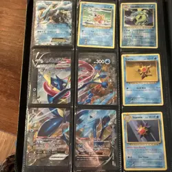 Pokemon TCG Mixed Card Lot Binder Coins Energy Pikachu Charizard Mewtwo Eevee - Image 4
