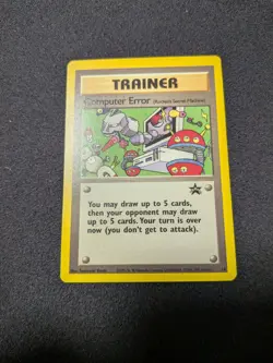 Computer Error #16 Black Star Promo Rare Vintage Pokemon Card - NM - Image 1