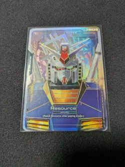 Gundam RX-78-2 Resource R-002 C++ - Gundam Card Game Newtype Rising NM - Image 1