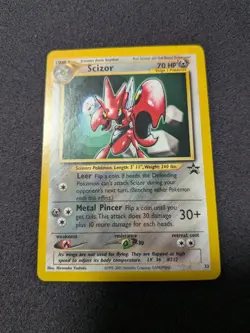 Pokemon Card - Scizor WOTC Black Star Promo 33 - Image 1