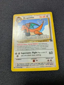 Dragonite (Movie Promo) 5 WoTC WB Stamped Black Star Promo Pokemon Card - Image 1