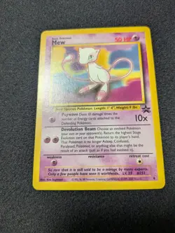 Mew 8 WoTC Black Star Promo Pokemon Card - Image 1